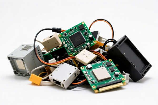 Waste electronic device power scrap