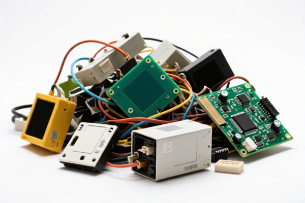 Waste electronic device power scrap