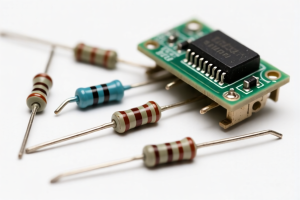 Waste electronic device resistors