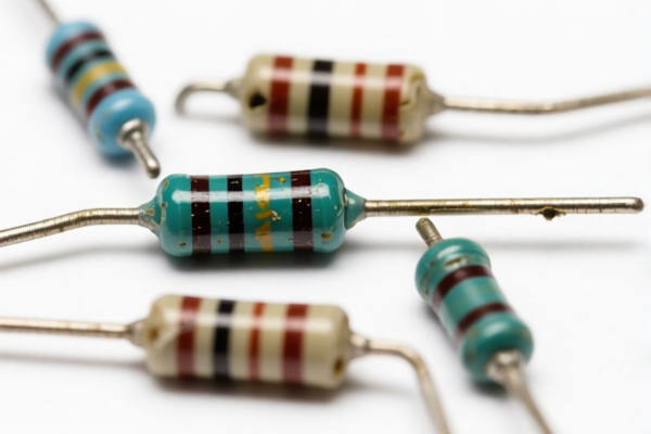 Waste electronic device resistors