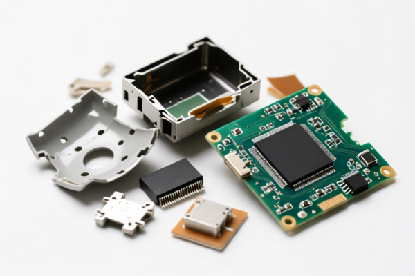 Waste electronic device shell materials