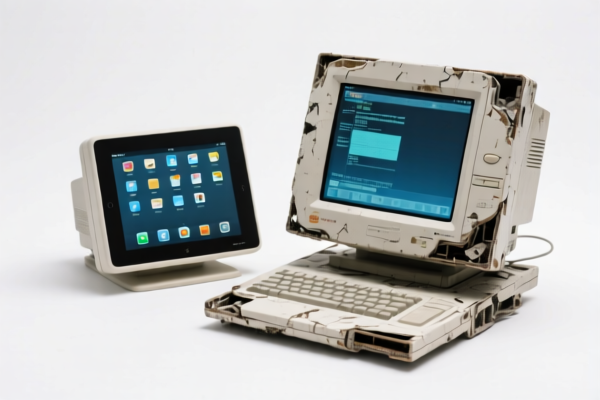 Waste tablet computers