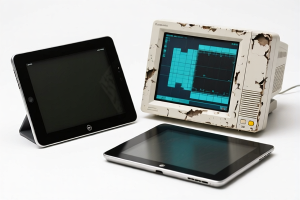 Waste tablet computers