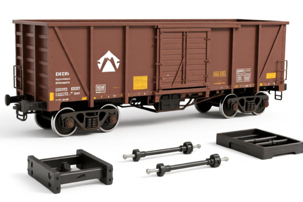 Railway freight car accessories