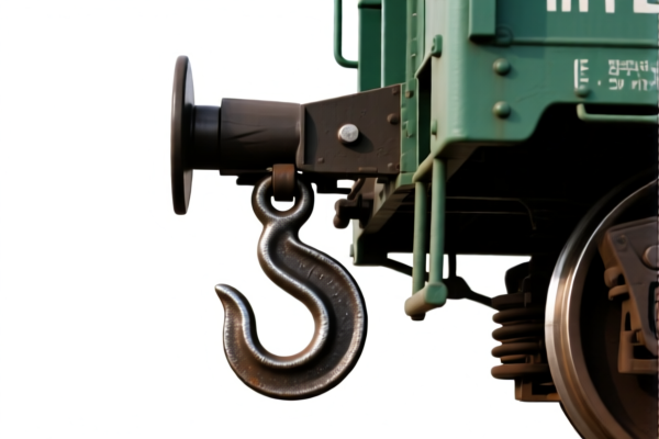 Railway freight car hook
