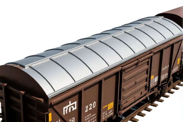 Railway freight car roof