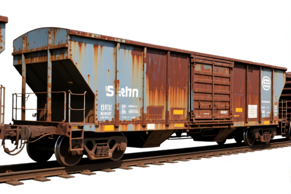 Railway freight car rustproof paint