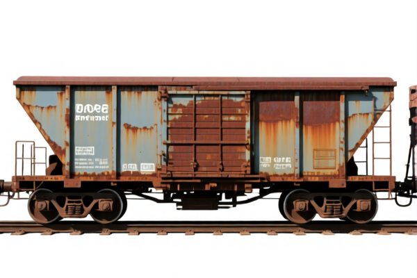 Railway freight car rustproof paint