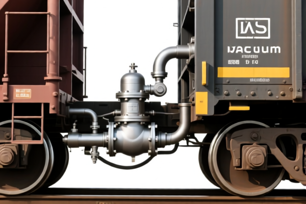 Railway freight car vacuum brake system