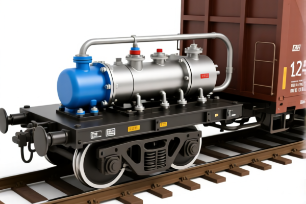 Railway freight car vacuum brake system