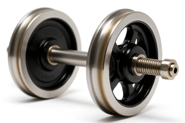 Wheels with Axles for Tramway