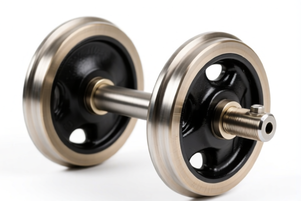 Wheels with Axles for Tramway
