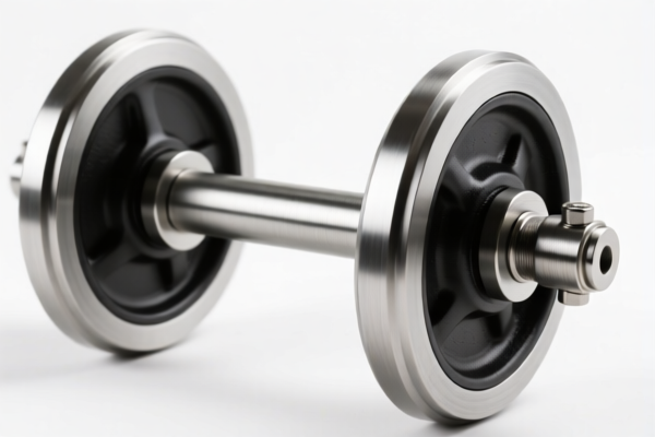 Wheels with Axles for Tramway