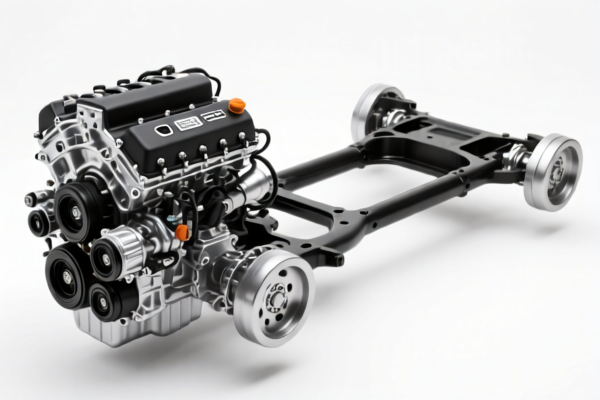 Medium Vehicle Engine Chassis