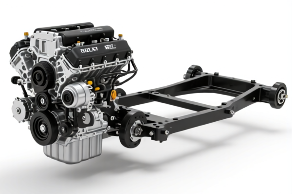 Medium Vehicle Engine Chassis