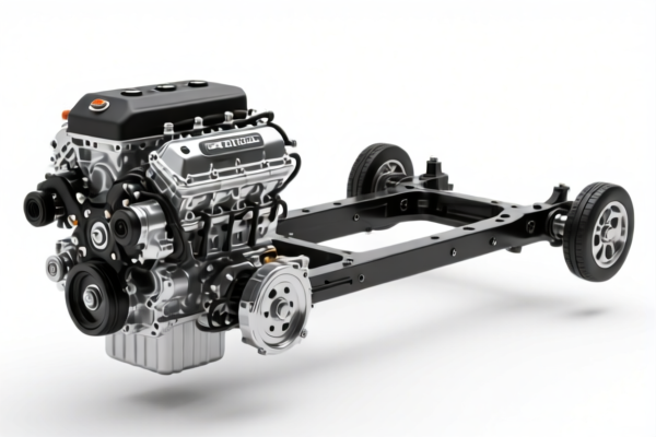 Medium Vehicle Engine Chassis