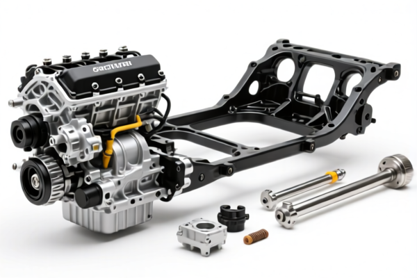 Engine Chassis Components for Vehicles of Heading 8704