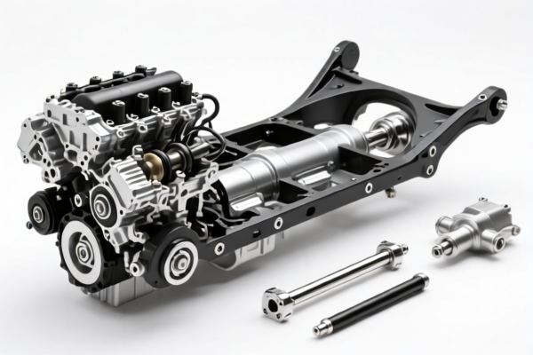 Engine Chassis Components for Vehicles of Heading 8704