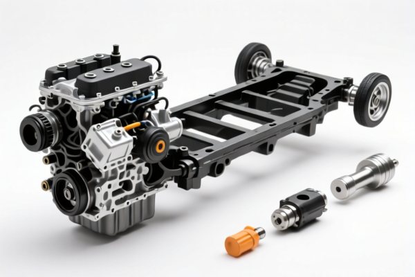 Engine Chassis Components for Vehicles of Heading 8704