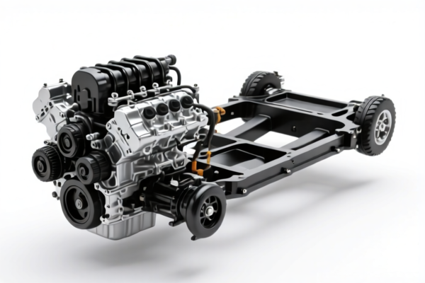 Engine Chassis for Vehicles of Heading 8704