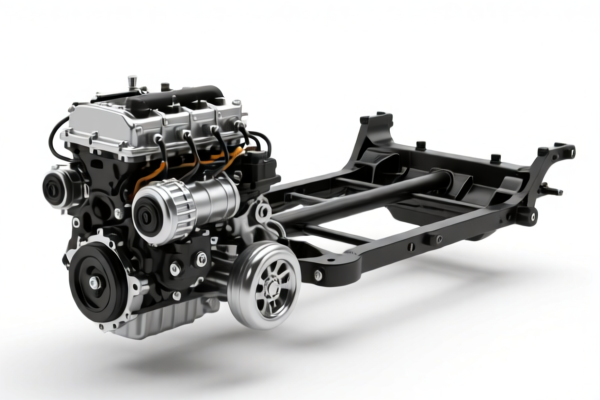 Engine Chassis for Vehicles of Heading 8704