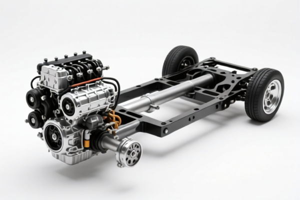 Engine Chassis for Vehicles of Heading 8704