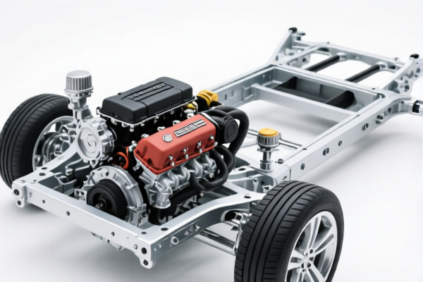 8703 Type Passenger Automobile Chassis (with Engine)