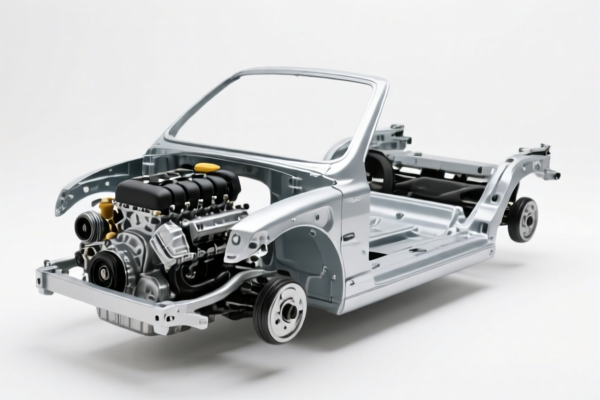 8703 Type Passenger Automobile Chassis (with Engine)