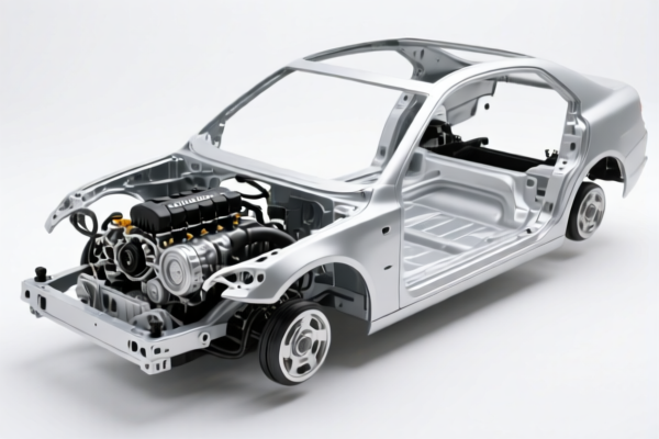 8703 Type Passenger Automobile Chassis (with Engine)