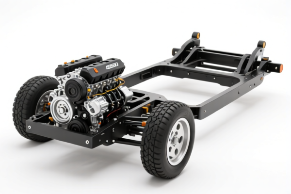 Special Purpose Vehicle Chassis with Engine (HS 8703)