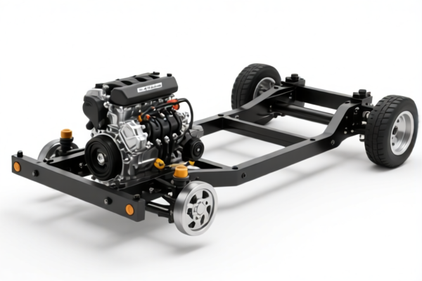 Special Purpose Vehicle Chassis with Engine (HS 8703)