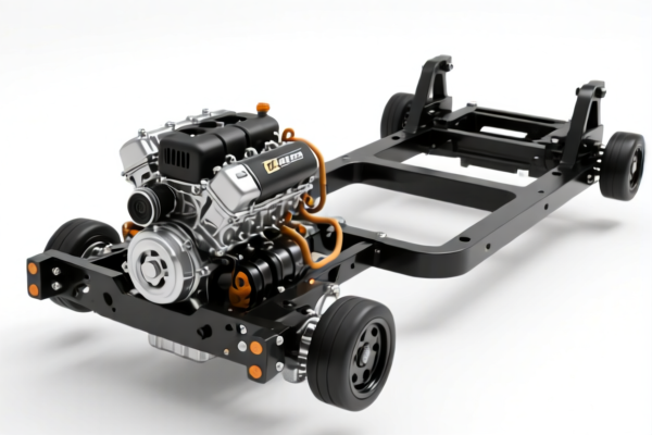 Special Purpose Vehicle Chassis with Engine (HS 8703)