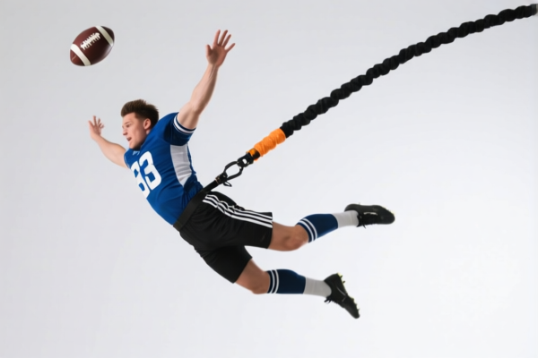 Football bungee jumping