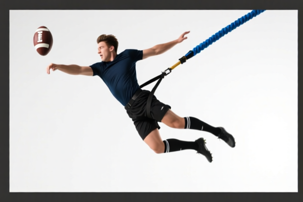 Football bungee jumping
