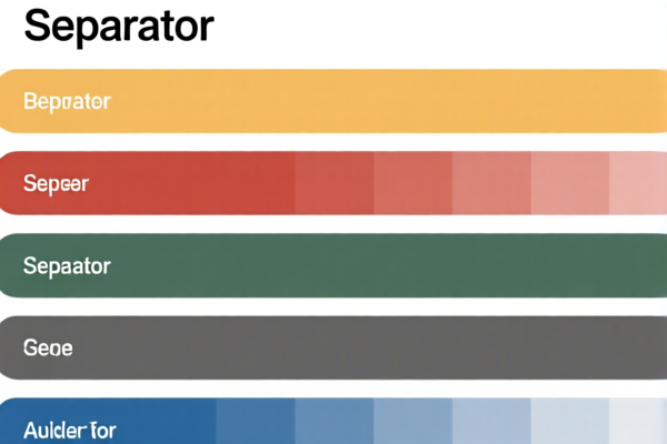 Image for for separator