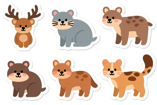 Animal Stickers