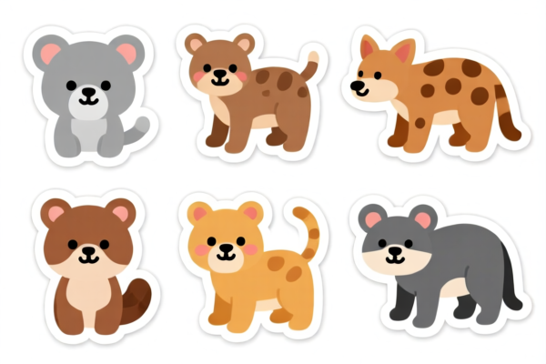 Animal Stickers