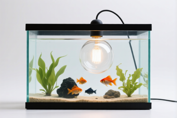 Image for BUBBLE LAMP IN FISH TANK