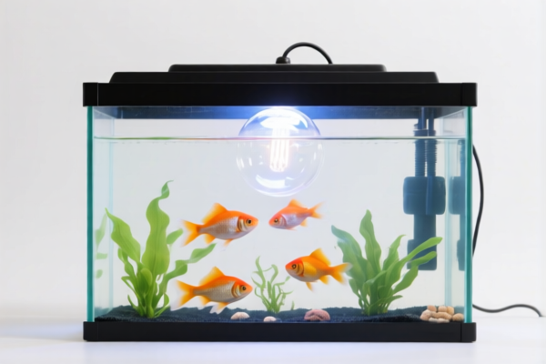 Image for BUBBLE LAMP IN FISH TANK