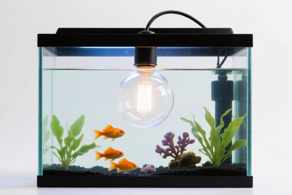 Image for BUBBLE LAMP IN FISH TANK