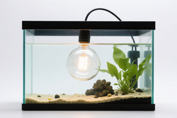 Image for BUBBLE LAMP IN FISH TANK