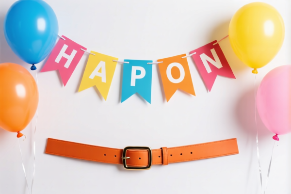 Balloon Banner Ribbon Belt