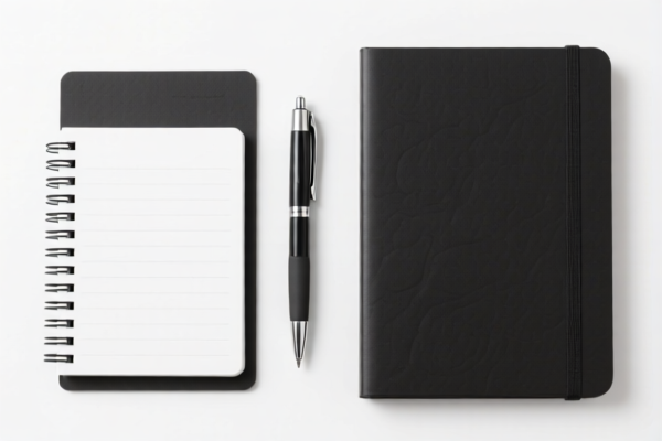 Ballpoint Pen Notebook Set