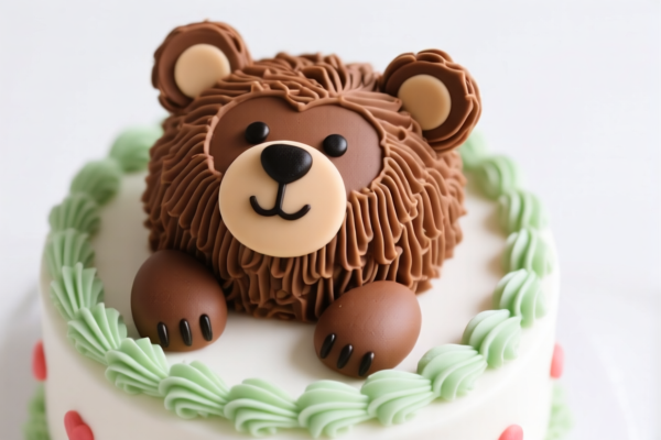 Bear Cake Decoration