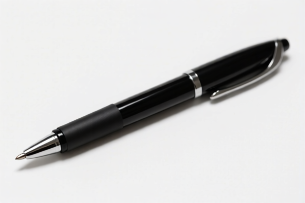 Black Ballpoint Pen