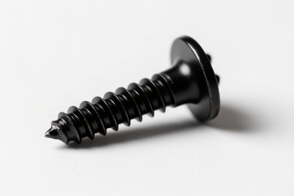 Black Cabinet Adjustment Screw