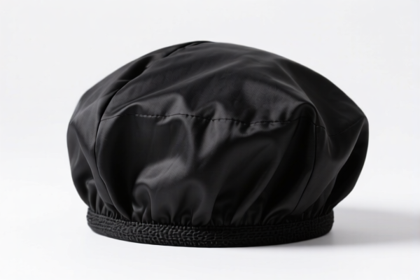Black Wig Cap