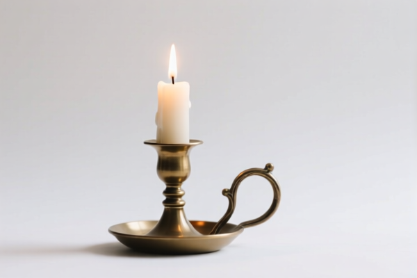 Image for GLASS CANDLE HOLDER