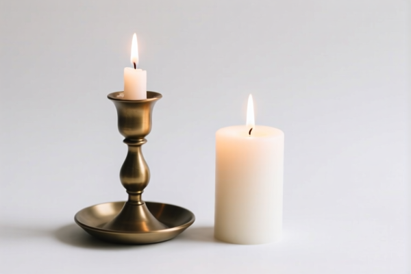 Candle Holder and Candle