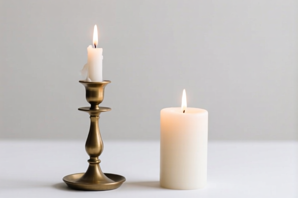 Candle Holder and Candle